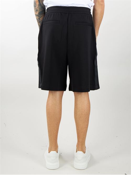 Bermuda shorts in double jersey with drawstring and logo tape Emporio Armani EMPORIO ARMANI |  | 3D1P691JHSZ999